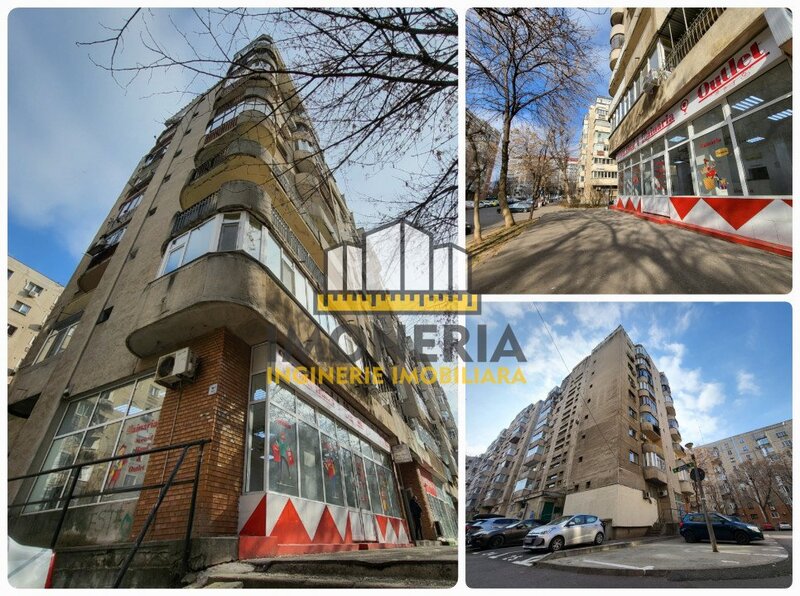 Sincai Spatiu comercial- 0% comision- 102 mpu -14 ml vitrina- 500m metrou